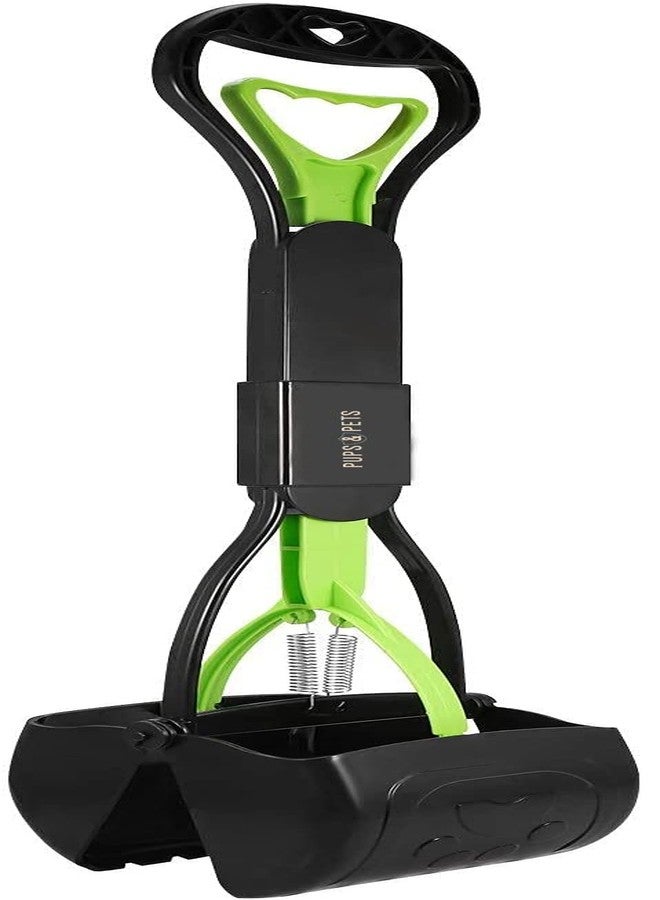 Pups&Pets Pet Pooper Scooper 24 Inch Large Size Length Portable Handle Cleaning Pickup Clip Poop Scoop for Dog and Cat Animal Waste (Color May Vary) - Image 1